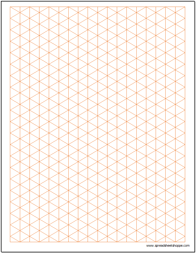 iso drawing template
